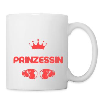 Even a princess punches you in the face. Kampfspor - Mug - white - Right