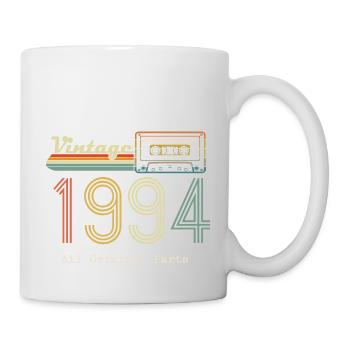 1994 Original 1994 Vintage Vintage Retro Jahrestag - Tasse - Weiß - Rechts