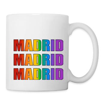 Madrid LGBTQ pride - Mug - white - Right