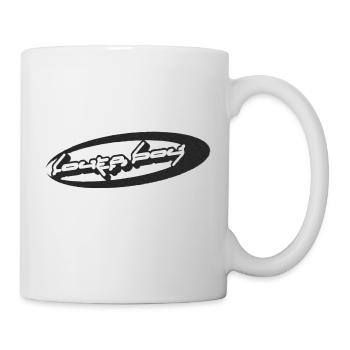 Conception de lettrage Y2k mignonne - Mug blanc - blanc - Droite