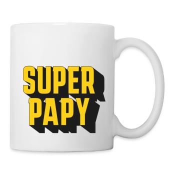 GROSSARTIGER PAPY! - Tasse - Weiß - Rechts