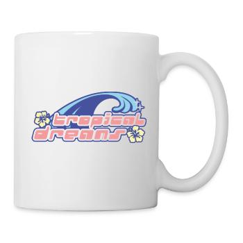 Tropical dreams - Mug - white - Right