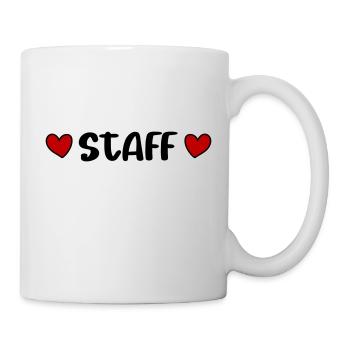 Staff Heart - Mug - white - Right