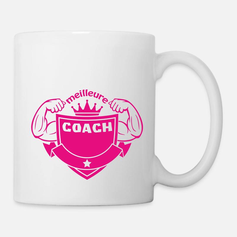 Meilleure COACH - Mug blanc - blanc