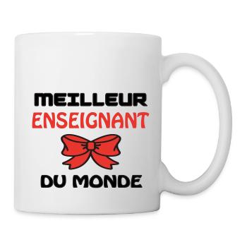 BEST TEACHER IN THE WORLD - Mug - white - Right