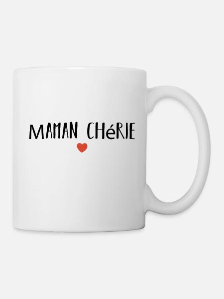 Geliebte Mutter - Tasse - Weiß