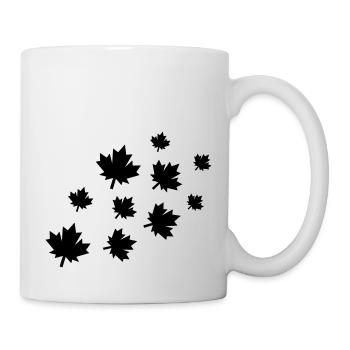 Maple Leaves - Mug - white - Right