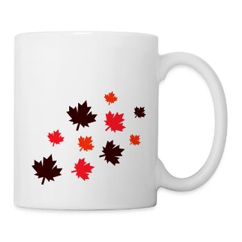 Maple Leaves - Mug - white - Right