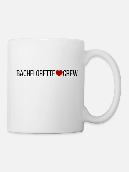 Bachelorette Crew Heart - Kopp - hvit