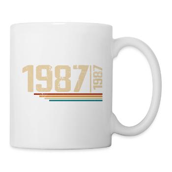 Vintage Anniversary 1987 Birthday Party 1987 - Mug - white - Right