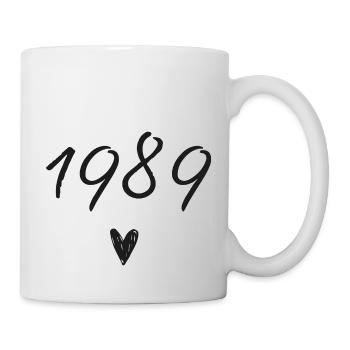 1989 Heart Birthday - Mug - white - Right