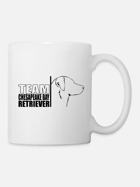 TEAM Chesapeake Bay Retriever Hunde Hund Wilsigns - Tasse - Weiß