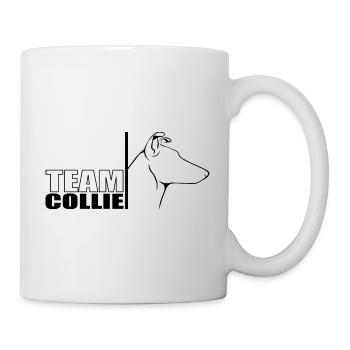 TEAM Collie Kurzhaar Hunde Hund Wilsigns - Tasse - Weiß - Rechts