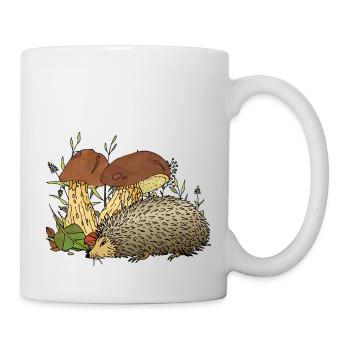 Igel - Tasse - Weiß - Rechts