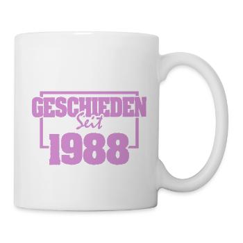 Mariage 1988 - Mug blanc - blanc - Droite