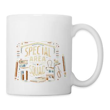 Special Area Squad 11 - Tasse - Weiß - Rechts