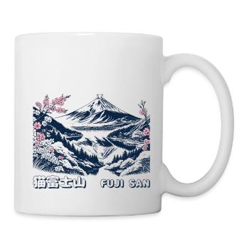Neko Fuji San Kitten - Mug - white - Right