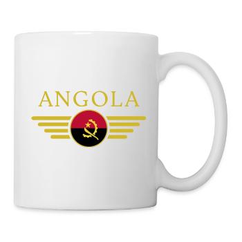 I Love Angola, Elegance Style Design T-Shirt - Mug - white - Right