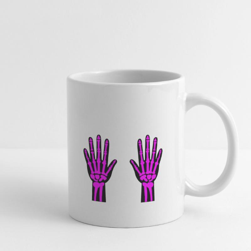 Skeleton Hands 02 Mug