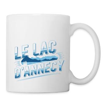 Le Lac d'Annecy - Mug blanc - blanc - Droite