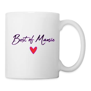 OMA. MUTTERTAG. ALLES GUTE ZUM GEBURTSTAG OMA. ICH LIEBE DICH - Tasse - Weiß - Rechts