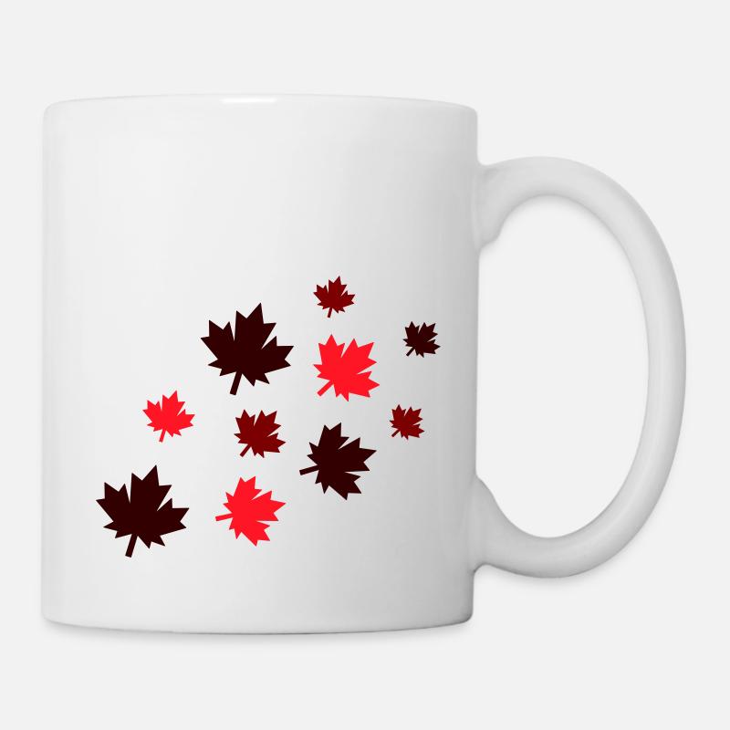 Feuilles d’érable - Mug blanc - blanc