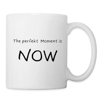 Le moment parfait, c’est MAINTENANT - Mug blanc - blanc - Droite