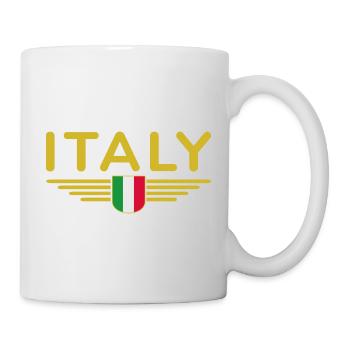 I Love Italy Tenue T-Shirt Design - Mug blanc - blanc - Droite