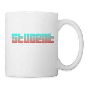 StundentLogo - Tasse - Weiß - Rechts