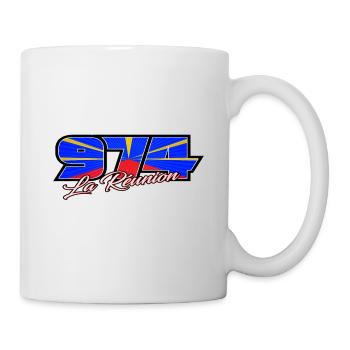 974 La Réunion Mavéli Mod 2X - Mug blanc - blanc - Droite