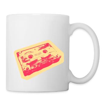 Kids from the 90s - free little gold MC - Mug - white - Right