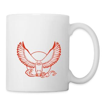 Eagleand Snake - Mug blanc - blanc - Droite