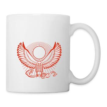 Eagle and Snake (V3) - Mug - white - Right