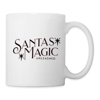 Santa s Magic Unleashed Spruch - Tasse - Weiß - Rechts