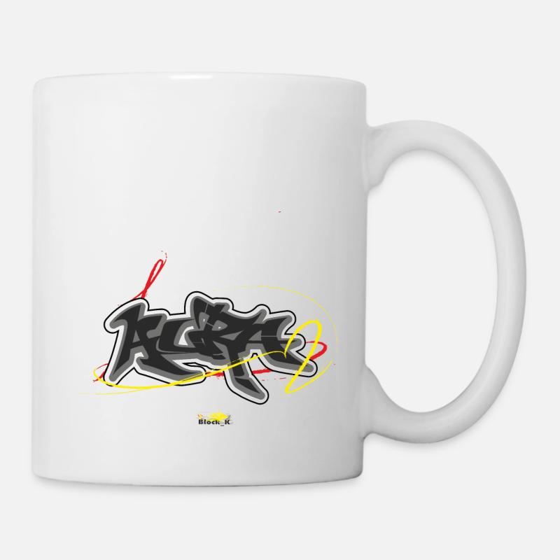 Aura Graffiti - Tasse - Weiß