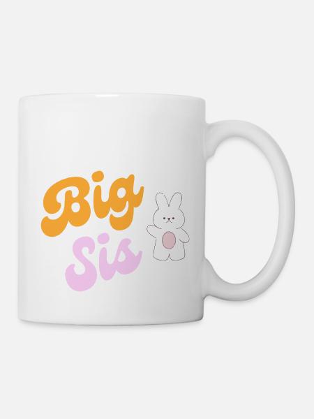 BIG SIS - Tasse - Weiß