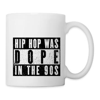 Pure nostalgia – 90s hip-hop classics - Mug - white - Right