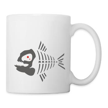 pyranha_2c_ - Mug blanc - blanc - Droite