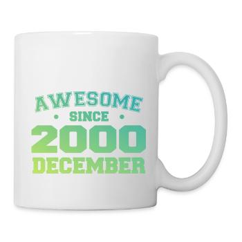 Birthday December 2000 - Gift December 2000 - Mug - white - Right
