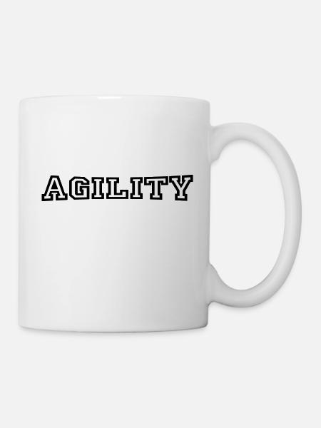 agility - Tasse - Weiß