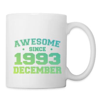Birthday December 1993 - Gift December 1993 - Mug - white - Right