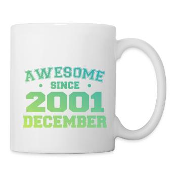 Birthday December 2001 - Gift December 2001 - Mug - white - Right
