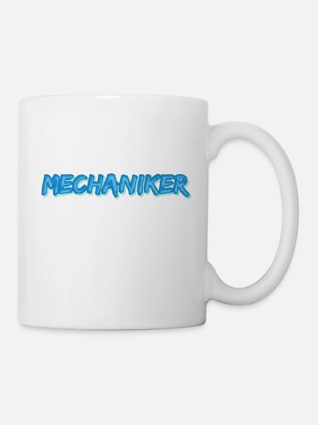 Job Mechaniker - Tasse - Weiß