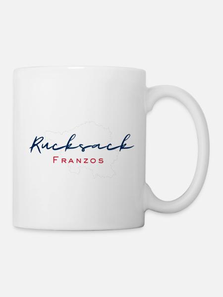 Rucksack Franzos - Tasse - Weiß