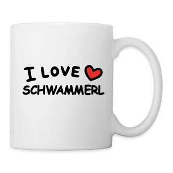 I Love Mushrooms - Mug - white - Right