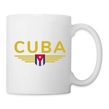 Stylish Cuba design for fans - Mug - white - Right