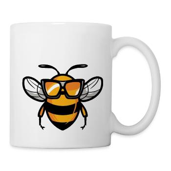 Bee Comic Cool - Mug - white - Right