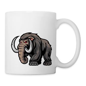 Mammut Bande dessinée - Mug blanc - blanc - Droite