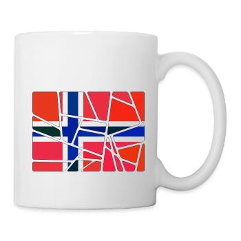 Norvège Norvège - Mug blanc - blanc - Droite