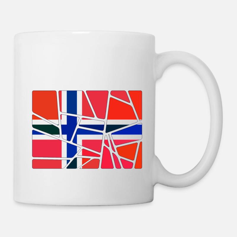 Norvège Norvège - Mug blanc - blanc